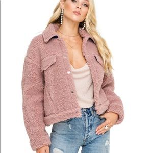 ASTR Sherling Jacket